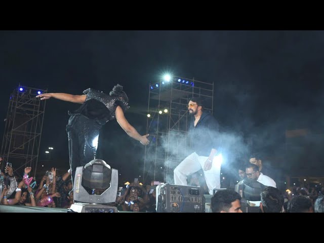 Kiccha Sudeep at DSPLiveIndiaTouBengaluru 😎