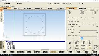 Demonstrations of water jet cutting software（WEIHONG NcStudio