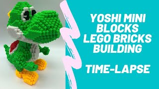 Yoshi Mini Blocks  Lego Bricks (Time-Lapse) / 7,200 Pieces screenshot 3