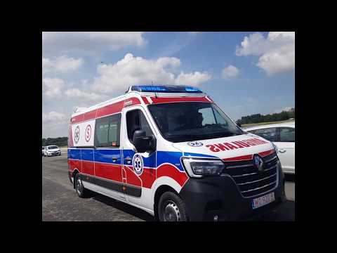 Korytarz życia dron - karetka Ratownik Ambulanse Korytarz życia dron - karetka Ratownik Ambulanse