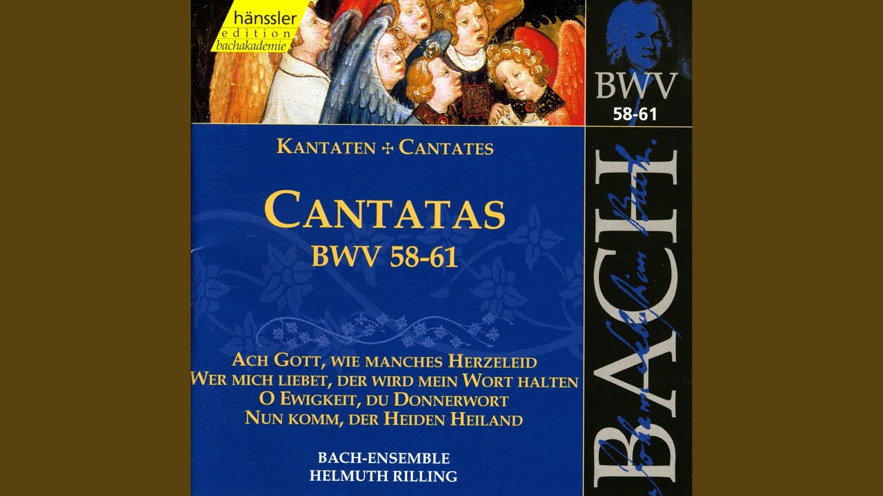 Смотреть «O Ewigkeit, du Donnerwort, BWV 60: Aria: Mein leztes Lager will mich schrecken (Alto, Tenor)» на YouTube Смотреть «O Ewigkeit, du Donnerwort, BWV 60: Aria: Mein leztes Lager will mich schrecken (Alto, Tenor)» на YouTube