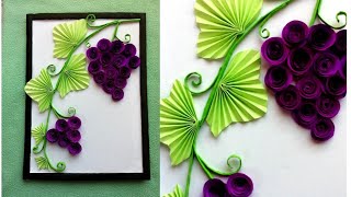 Paper Flower Wall Hanging//Easy Home Decoration Idea //