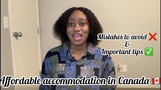 FINDING AFFORDABLE ACCOMODATION IN CANADA|| SHARED HOUSING FOR INTERNATIONAL STUDENTS
