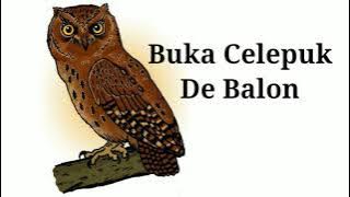 Lagu Bali Lawas, Buka Celepuk Vocal De Balon