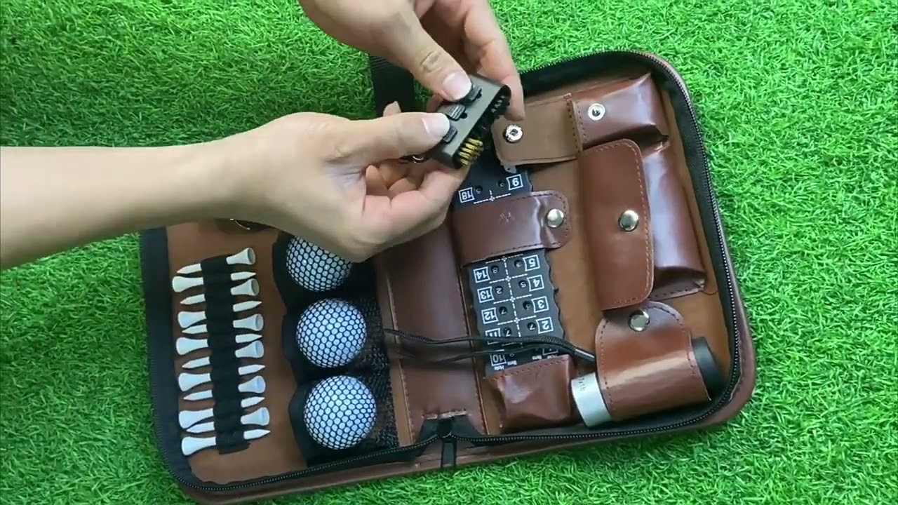 CRESTGOLF 골프 멀티파우치