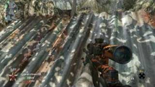 Call of Duty: Black Ops - Jump Off Roof Tomahawk Kill On Jungle