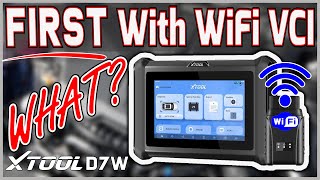 FIRST Scan Tool With WiFi VCI XTOOL D7W Must See