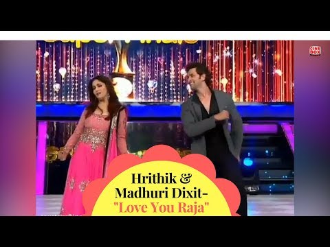 Hrithik and Madhuri Dixit-\