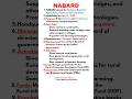 NABARD #upsc #currentaffairs #gk