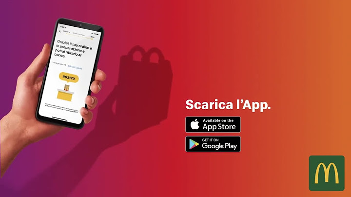 Con l'App McDonald's il tuo ordine è a portata di mano.
