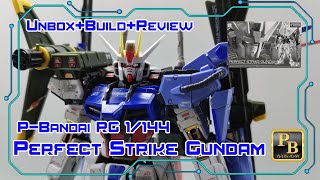 [Unbox+Build+Review] RG 1/144 Perfect Strike Gundam [P-Bandai]