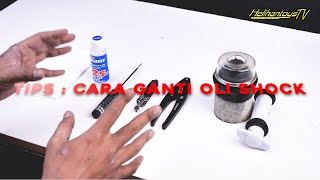 RC EDUKASI | CARA SETTING DAN GANTI OLI SHOCK RC