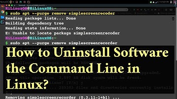 How to Uninstall Software Using the Command Line in Linux
