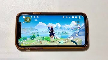 iPhone Xr - Genshin Impact test (Lowest Graphics, 60 FPS)