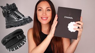 Key items for autumn/fall + Chanel Logo Tights