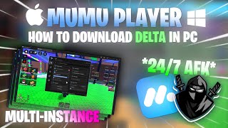 How To Download Delta On Pc - Mumuplayer 247 Afk Script Support No Ads