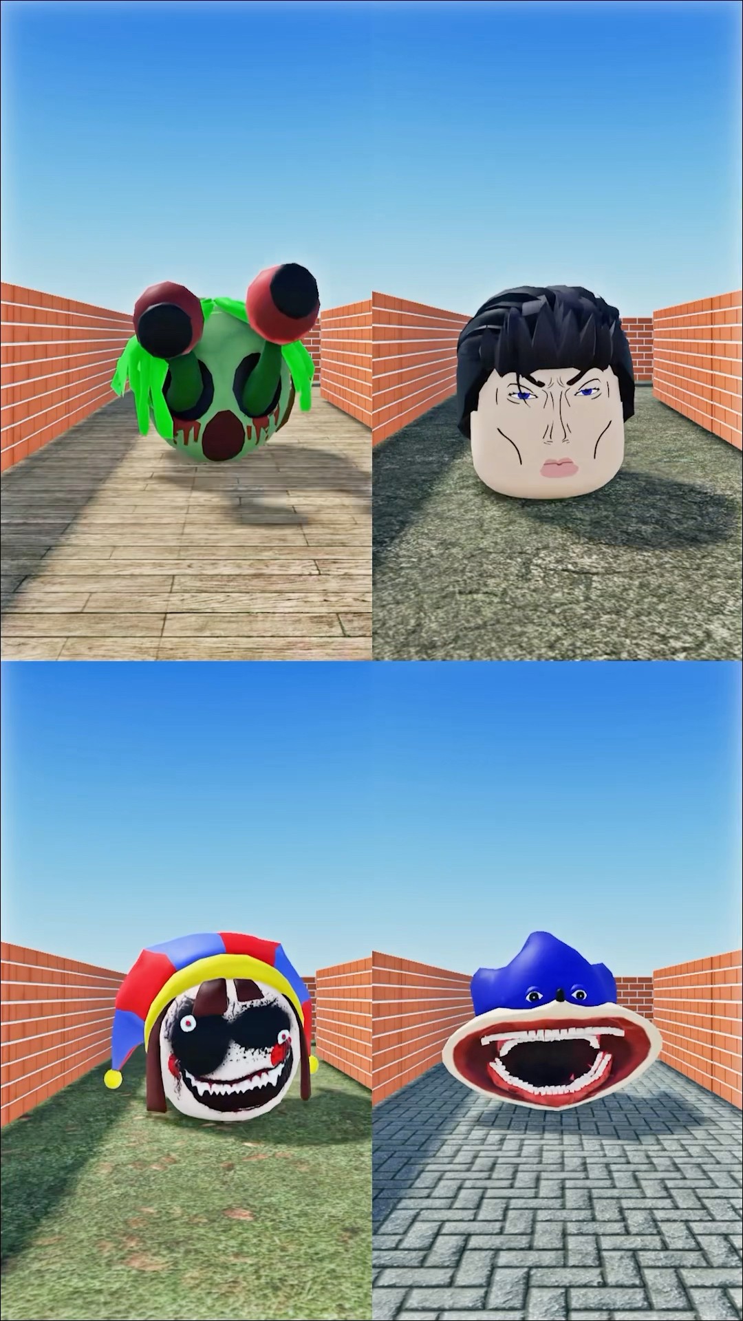 Haunted by Sigma Boy #sprunki #incredibox #roblox #sonic #pomni