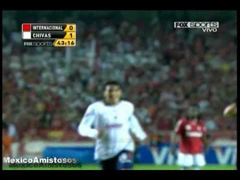 Gol Marco Fabian De La Mora Inter vs Chivas 3-2 FINAL Copa Santander Libertadores 2010 [18/08/10]