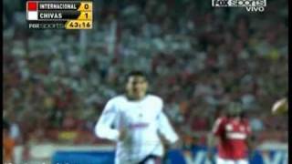 Gol Marco Fabian De La Mora Inter vs Chivas 3-2 FINAL Copa Santander Libertadores 2010 [18/08/10]