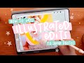 How to add Illustrated Edits to Your Photos | Procreate Tutorial