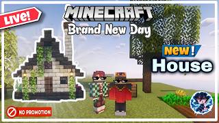 🔴 MINECRAFT LIVE || First Build In Brand New SMP Journey ||