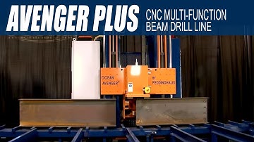 Ocean Avenger PLUS CNC multi function beam drill line - NOTHING COMES CLOSE