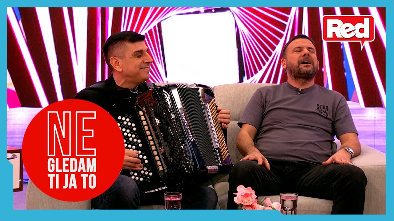 Ne gledam ti ja to - Mikica Bojanić u pratnji harmonikaša Siniše Tufegdžića - 14.03.2024. - RED TV