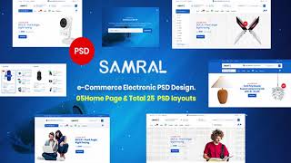 Samral - Electronics eCommerce PSD Template | Themeforest Website Templates and Themes