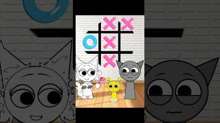 POV Gray and Wenda play tic-tac-toe, Gray want scam, but Oren and Simon... | Incredibox Sprunki
