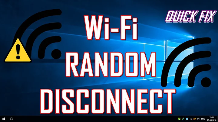 QUICK FIX - Wi-Fi RANDOM DISCONNECTING PROBLEM [SOLVED] - WINDOWS 10