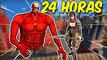 HICE EL JUEGO DE ATTACK ON TITANS en 24 HORAS con UNITY 😎