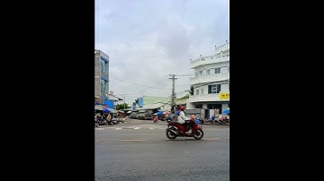 Ngã 3 xoài Hột nằm trên con đường tỉnh lộ 870 lên cầu Rạch Miễu 2 #shorts #caurachmieu2