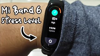 MI BAND 6: Stress Level testing ~