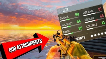 QQ9 Gunsmith Attachments | Call of duty Mobile!