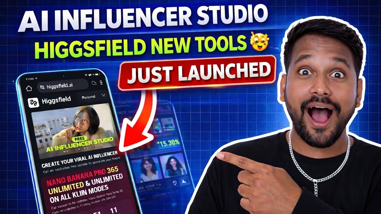Free Ai Influencer Studio Higgsfield Ai | AI Influencers Just Unlocked Monetization