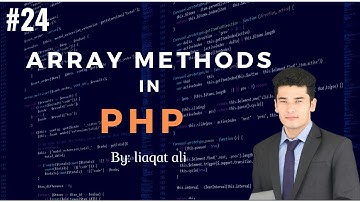 Array methods in PHP | PHP tutorial | Array types in PHP | Array in PHP