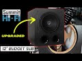 12 ported budget beast  tonewinner d4000 upgraded home theater subwoofer  home theater gurus