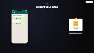iPhone WhatsApp Export — Where the Button Actually Is