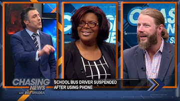 Bus Driver caught texting on her phone while transporting kids