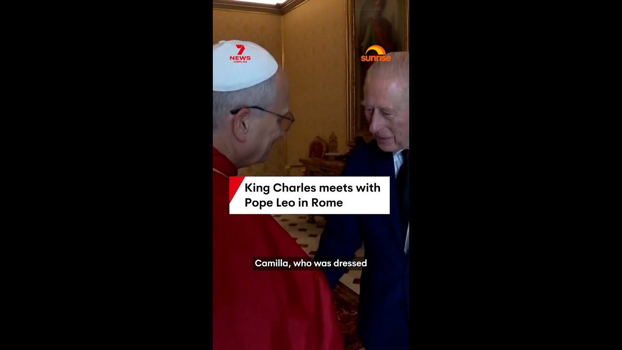 King Charles meets with Pope Leo in Rome