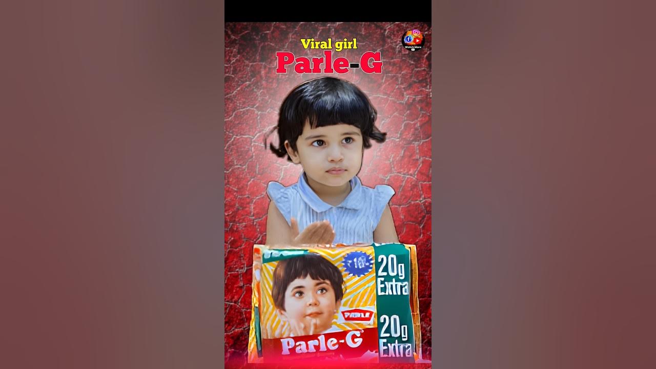 पार्ले G बिस्कुट के पॅकेट के उपर की वायरल गर्ल. The viral girl on the Parle G biscuit packet. #viral पार्ले G बिस्कुट के पॅकेट के उपर की वायरल गर्ल. The viral girl on the Parle G biscuit packet. #viral