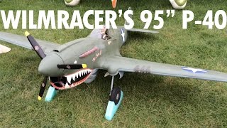 nerdnic | Flite Fest 2015 Wilmracer's 95" P-40