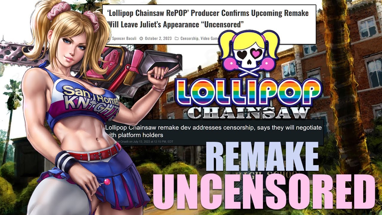Lollipop Chainsaw remake is officially confirmed