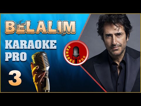 Mahsun Kırmızıgül - Belalım  Karaoke Pro Farkı ile...(Karaoke 2024)