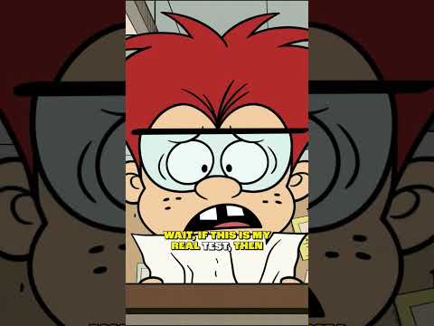 How NOT to Take a School Test! 😱 | The Loud House #shorts