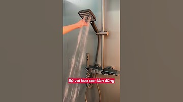 Bộ vòi hoa sen tắm đứng nóng lạnh #Shorts #trangreview