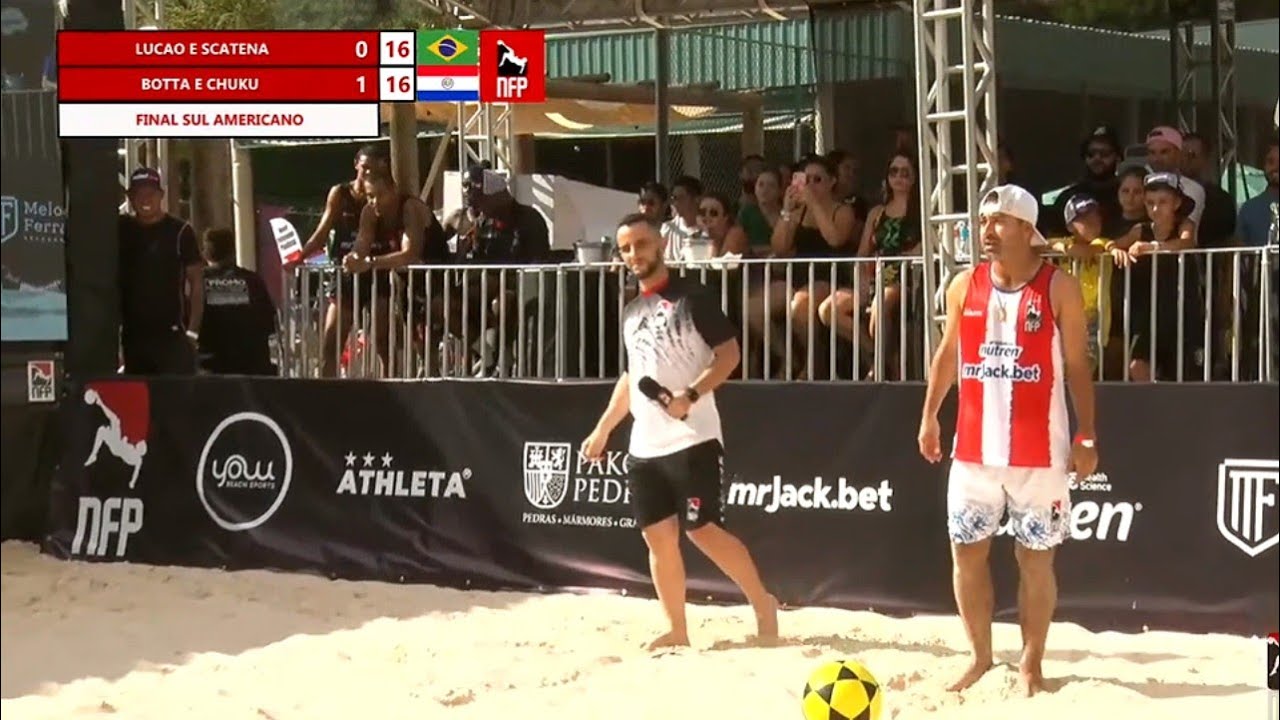 PARAGUAY VS BRASIL (BOTTA Y CHUKU X LUCAO Y SCATENA) - FINAL Torneo Sul Americano NFP 🇧🇷🇵🇾