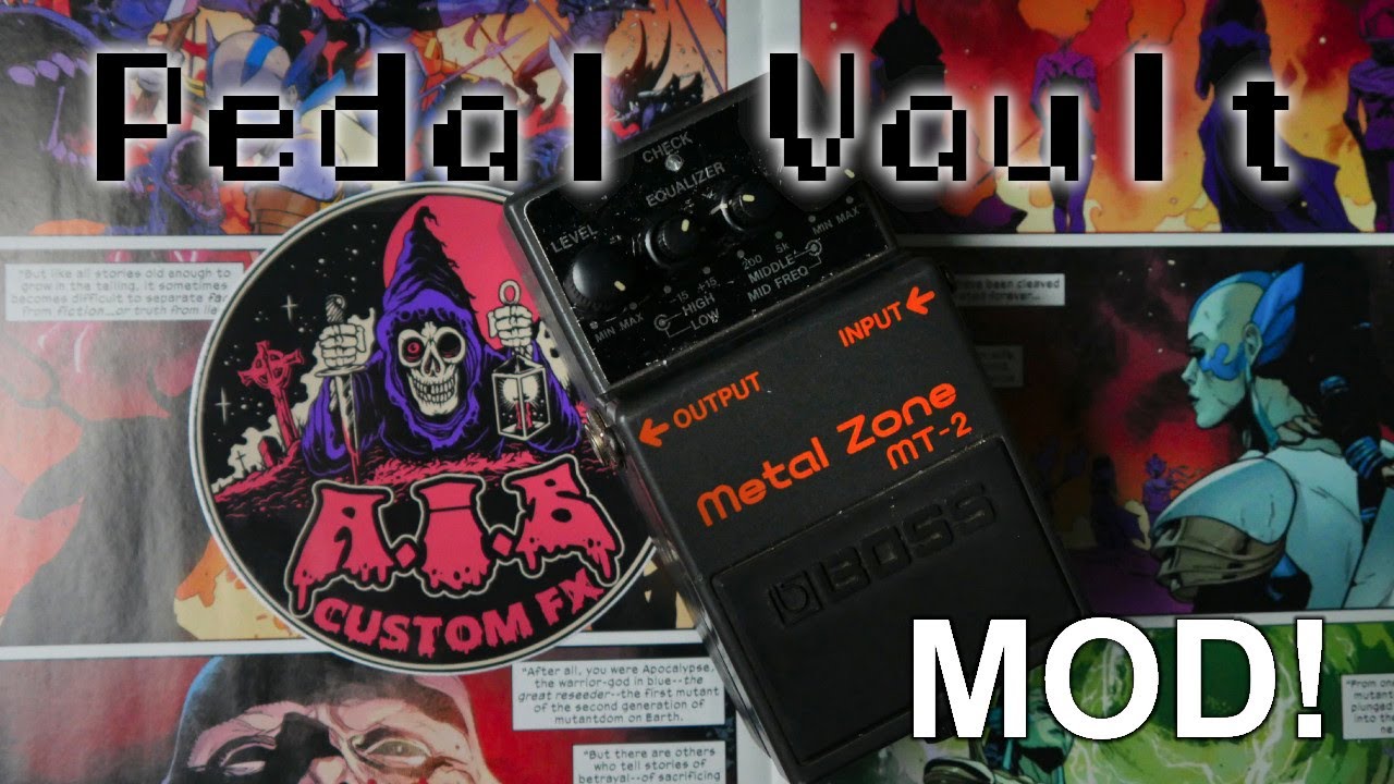 Pedal Vault - A.I.B. Custom FX Fenris Mod of the Boss Metal Zone