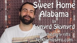 Sweet Home Alabama Lynyrd Skynyrd Ukulele Tutorial with Tasty Riffs