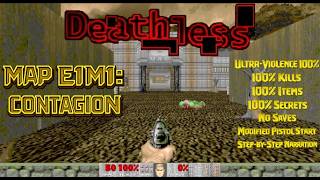 DOOM Deathless (U.V. 100%) Episode 1: Lifeless; Map 1: Contagion (E1M1)